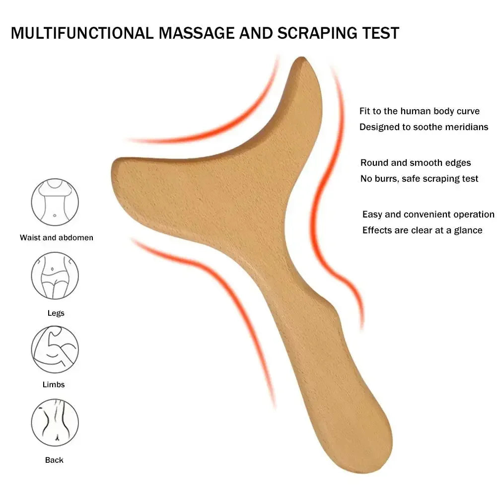 Wood Body Sculpting & Lymphatic Drainage Massager