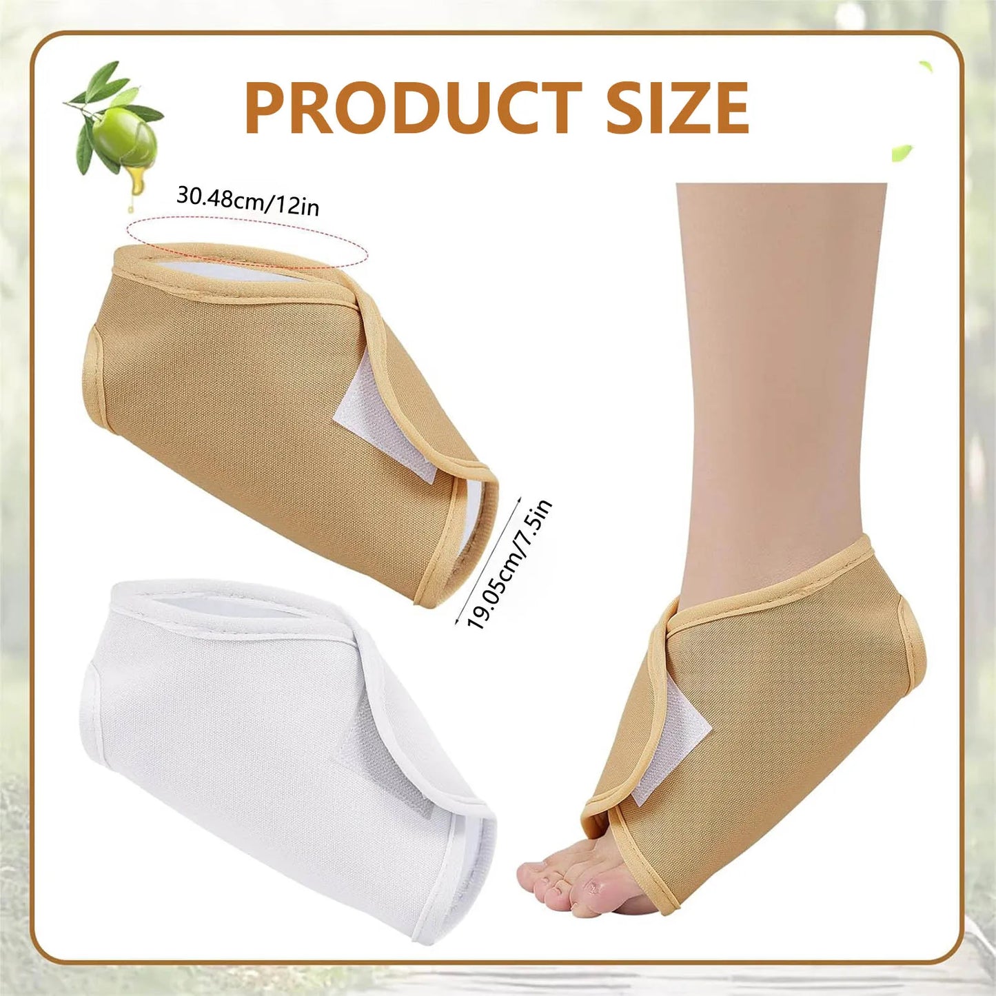 Castor Oil Foot Wrap