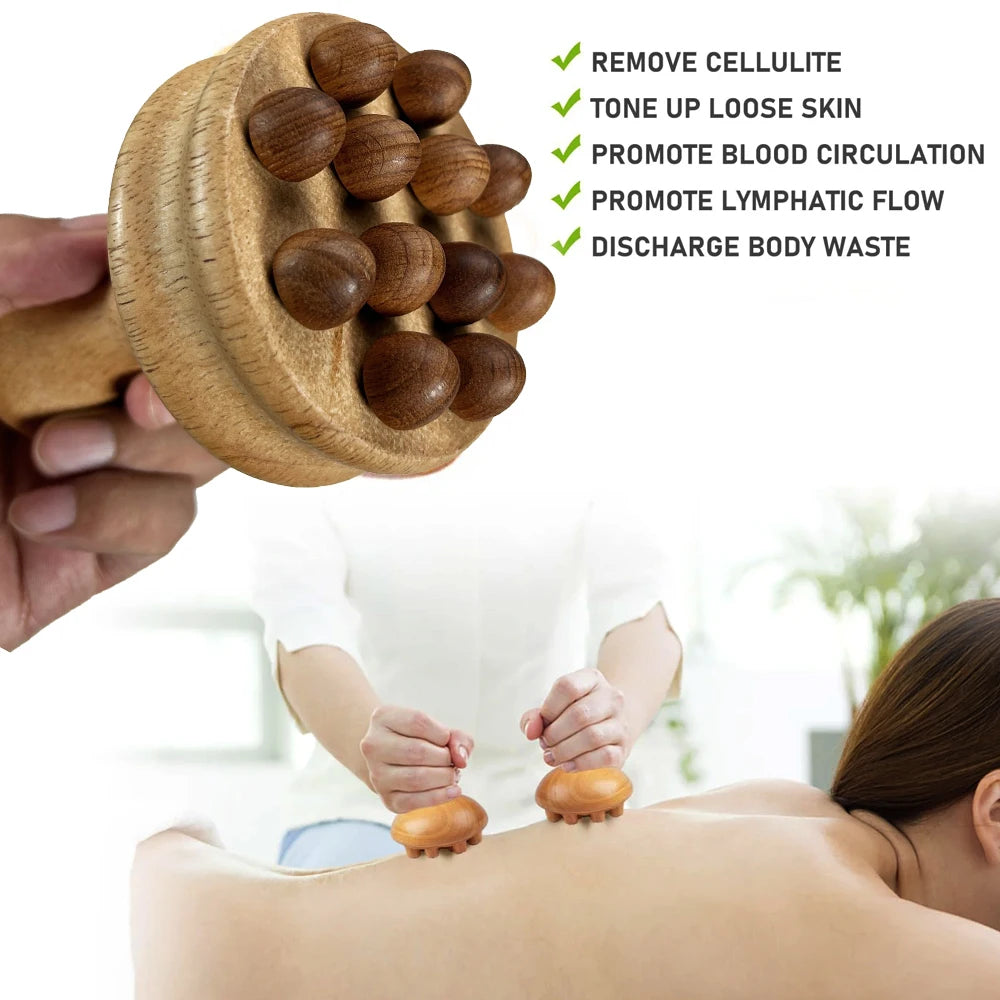 Professional Wood Therapy Body Sculpting Tools