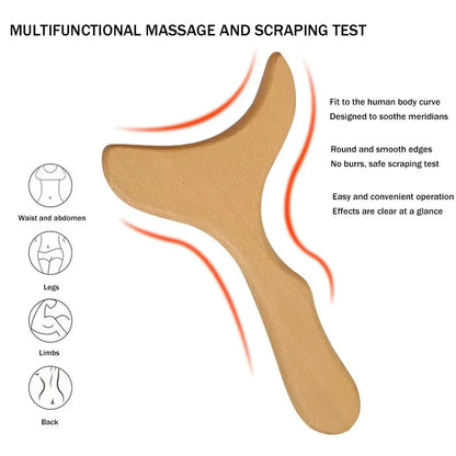 Wood Body Sculpting & Lymphatic Drainage Massager