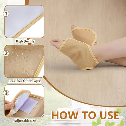 Castor Oil Foot Wrap